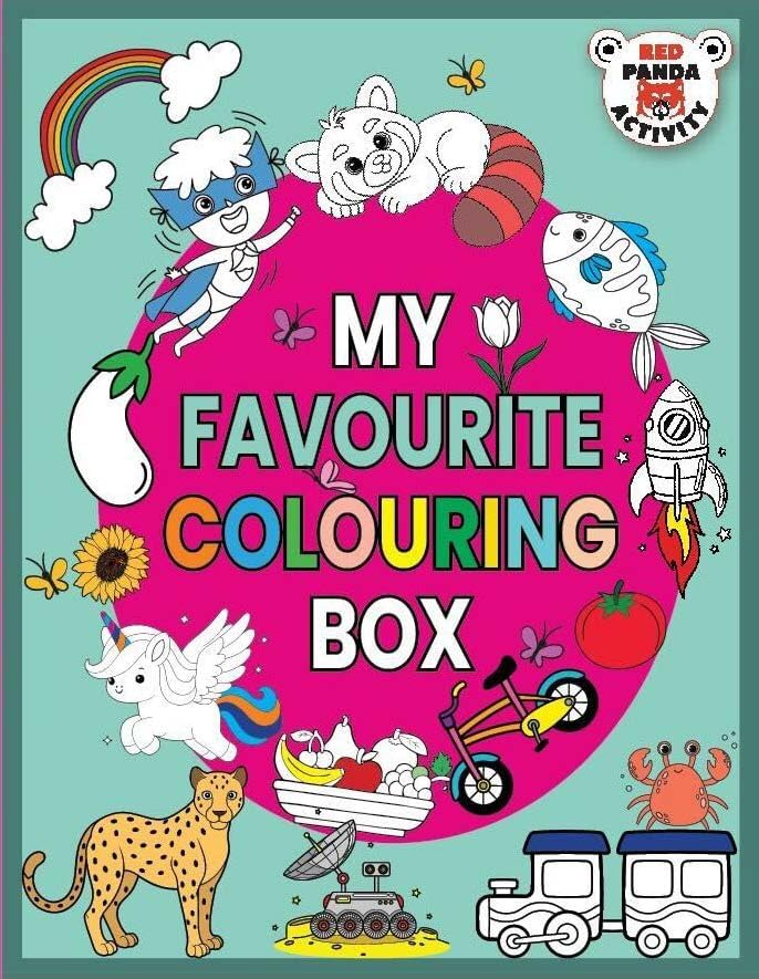 My Favourite Colouring Book - Box Set (Set of 10 Books)