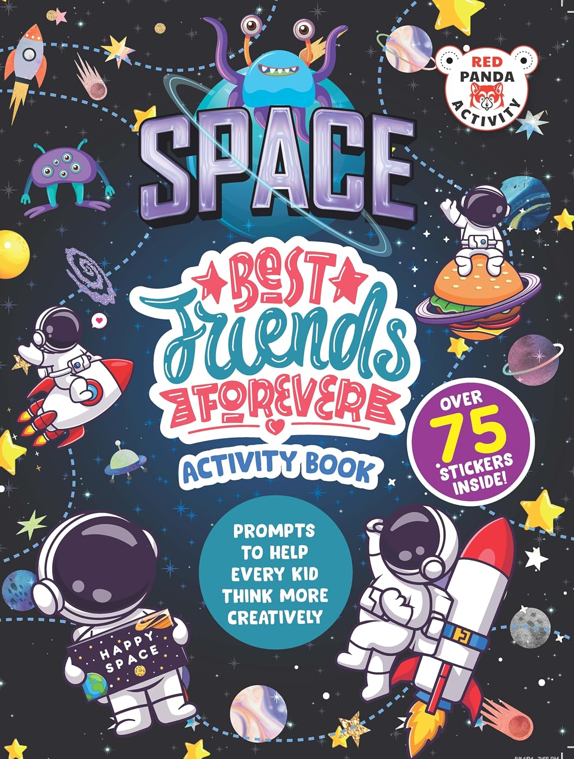 SPACE-BEST FRIEND FOREVER ACTIVITY BOOK