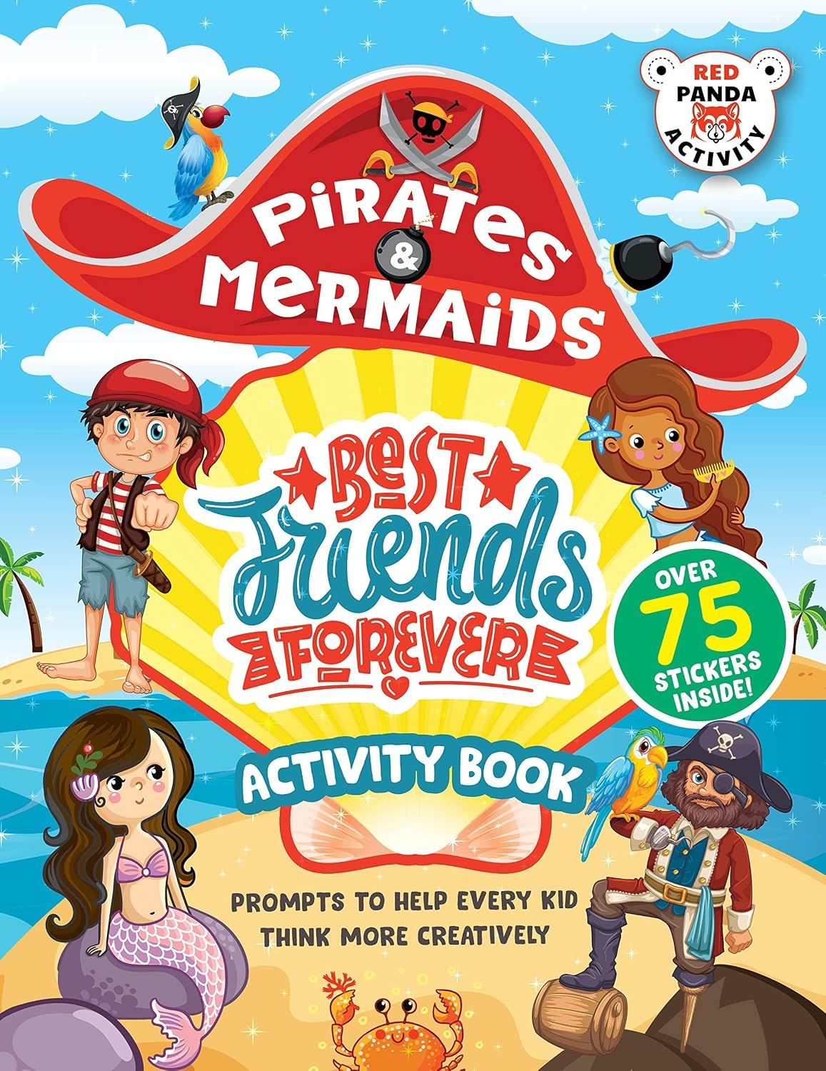 PIRATES & MERMAIDS: BEST FRIENDS FOREVER ACTIVITY BOOK