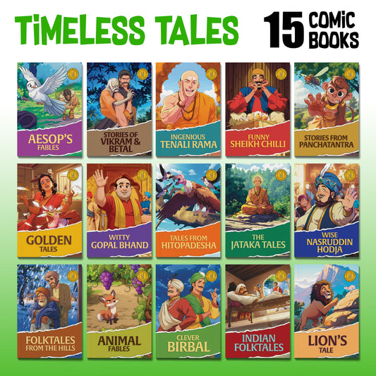 Timeless Tales - (English) - Set of 15 comics.