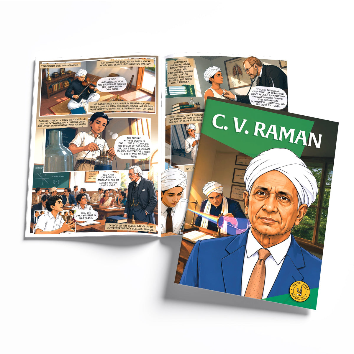 The Scientists (English) - set of 15 comics