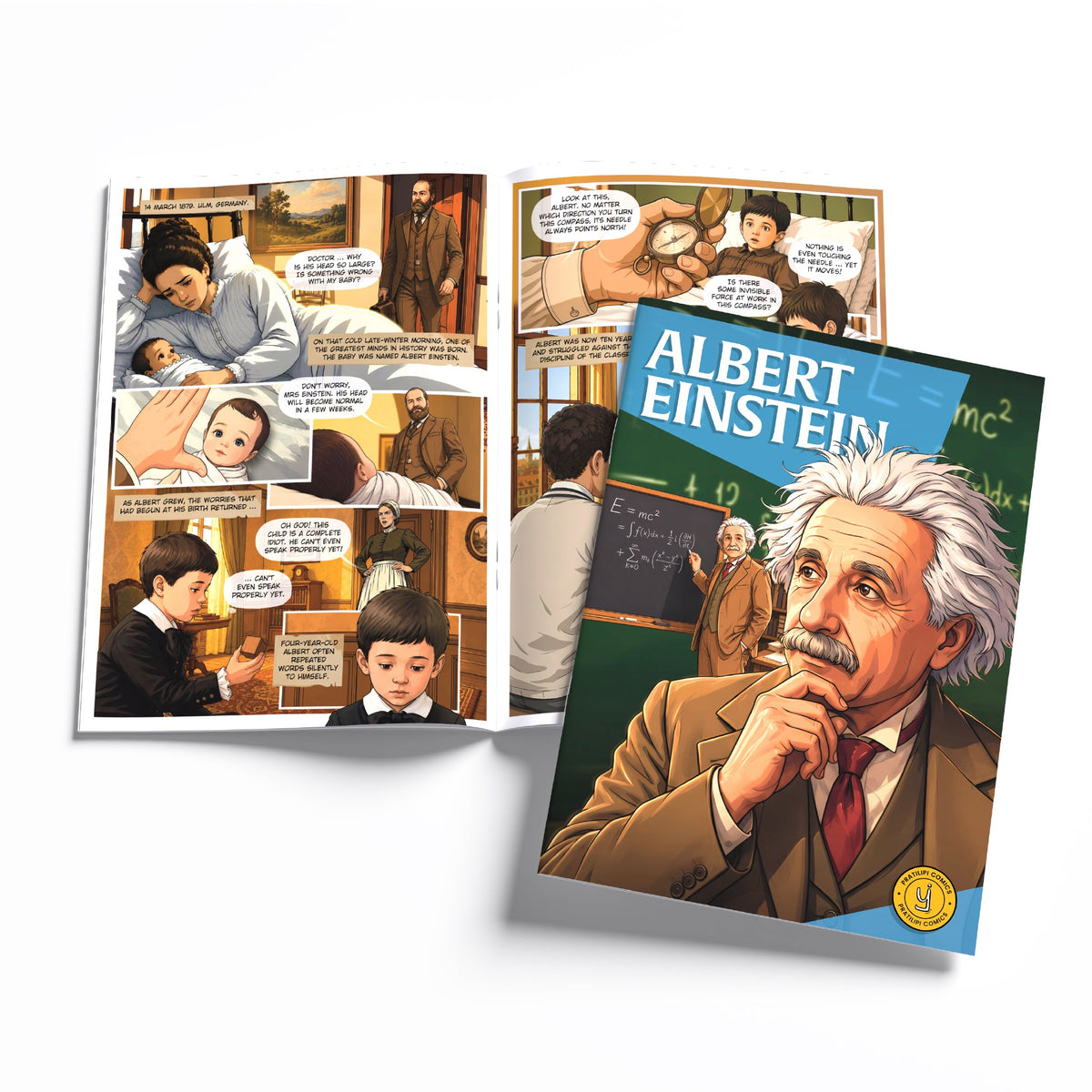The Scientists (English) - set of 15 comics