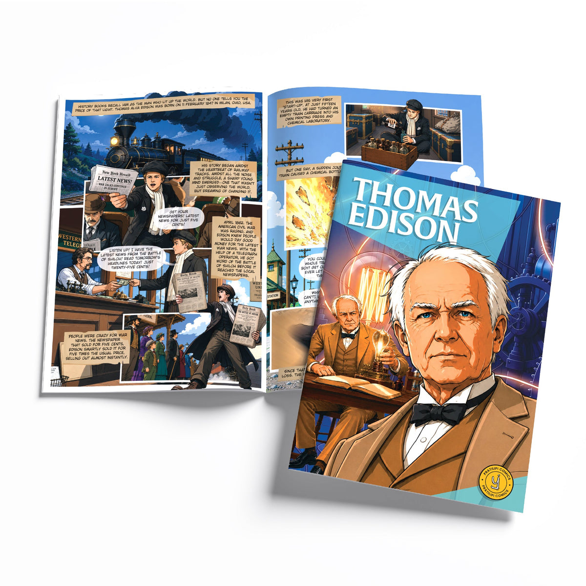 The Scientists (English) - set of 15 comics