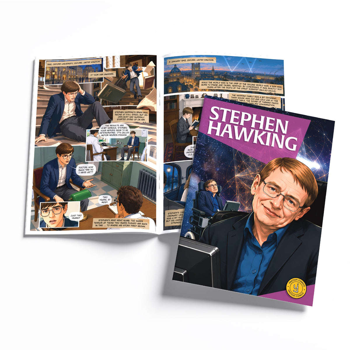 The Scientists (English) - set of 15 comics
