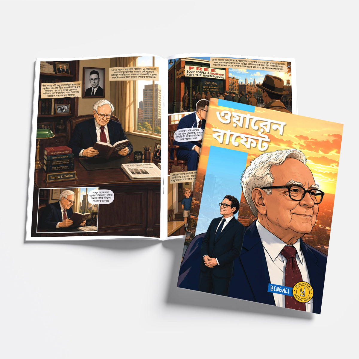 The Success Icons (Bengali) - set of 15 comics.