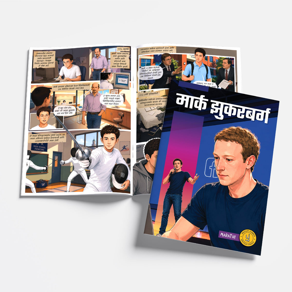 The Success Icons (Marathi) - set of 15 comics