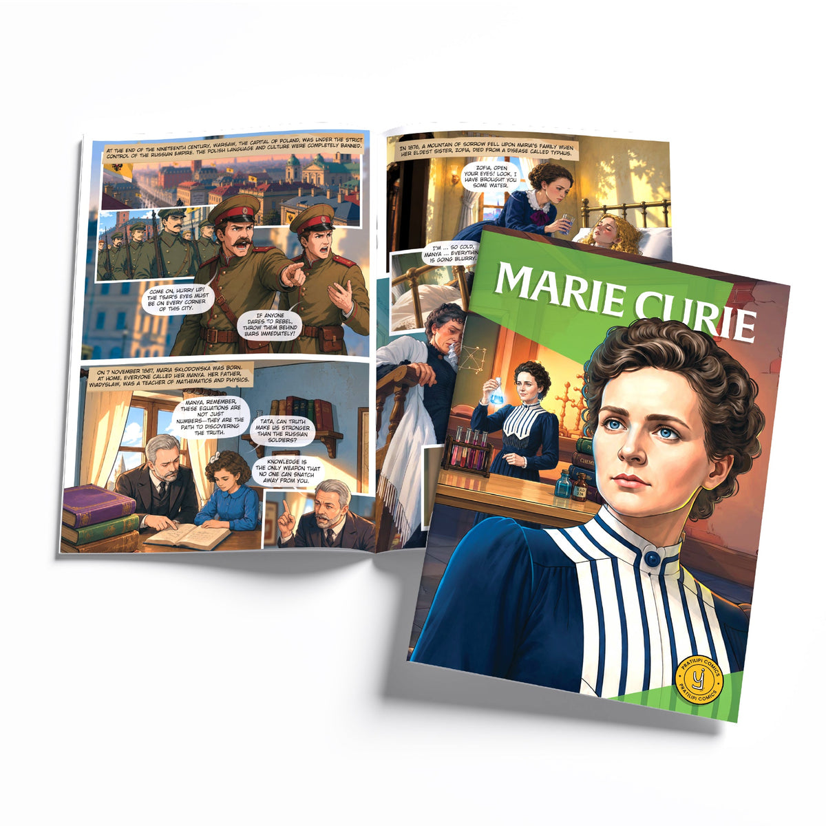 The Scientists (English) - set of 15 comics