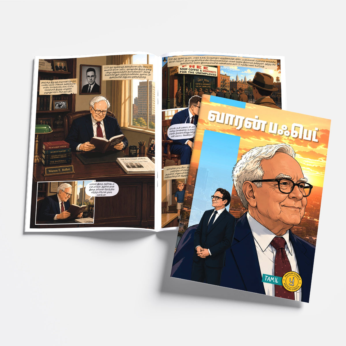The Success Icons (Tamil) - set of 15 comics.