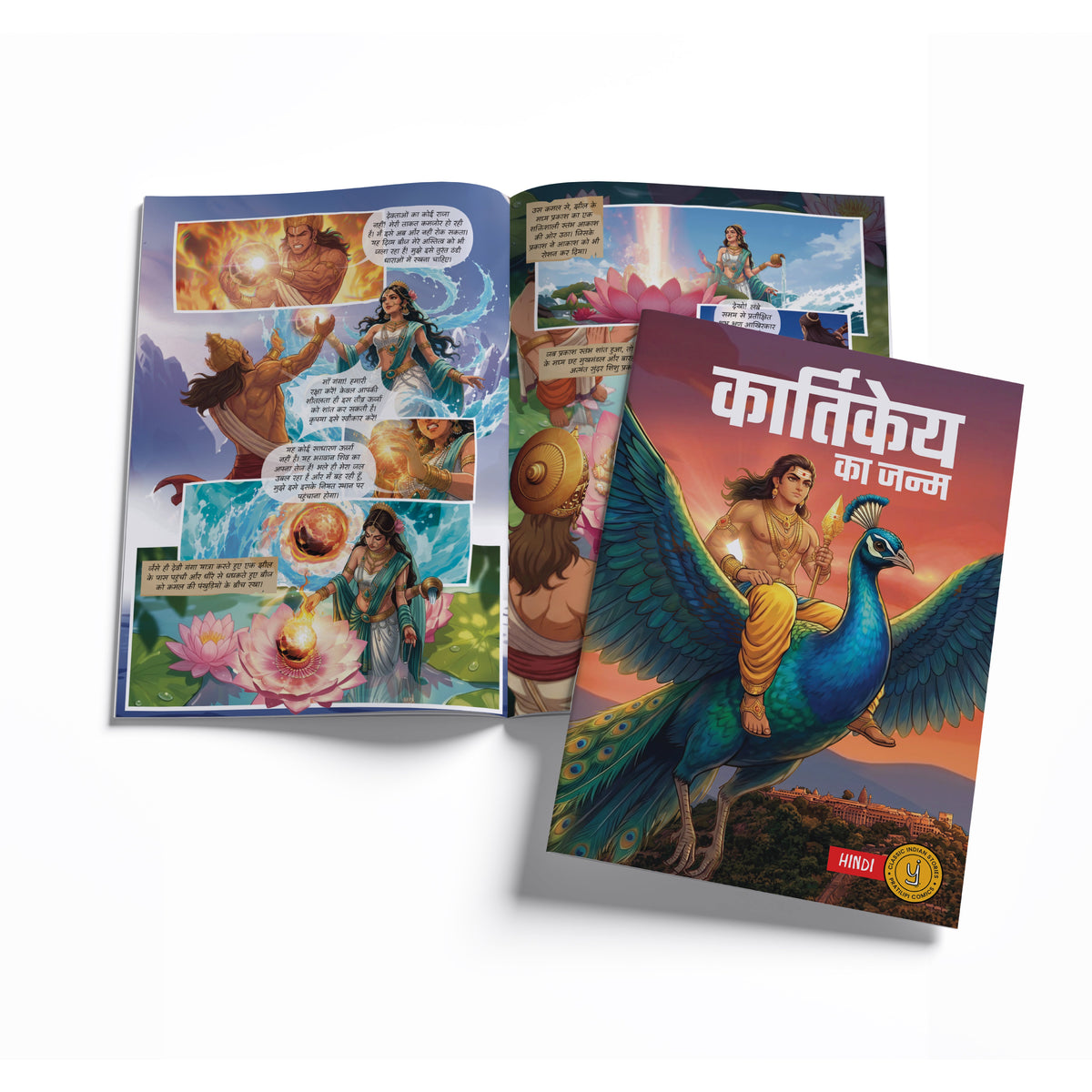 Stories of Gods (Hindi) - set of 15 comics