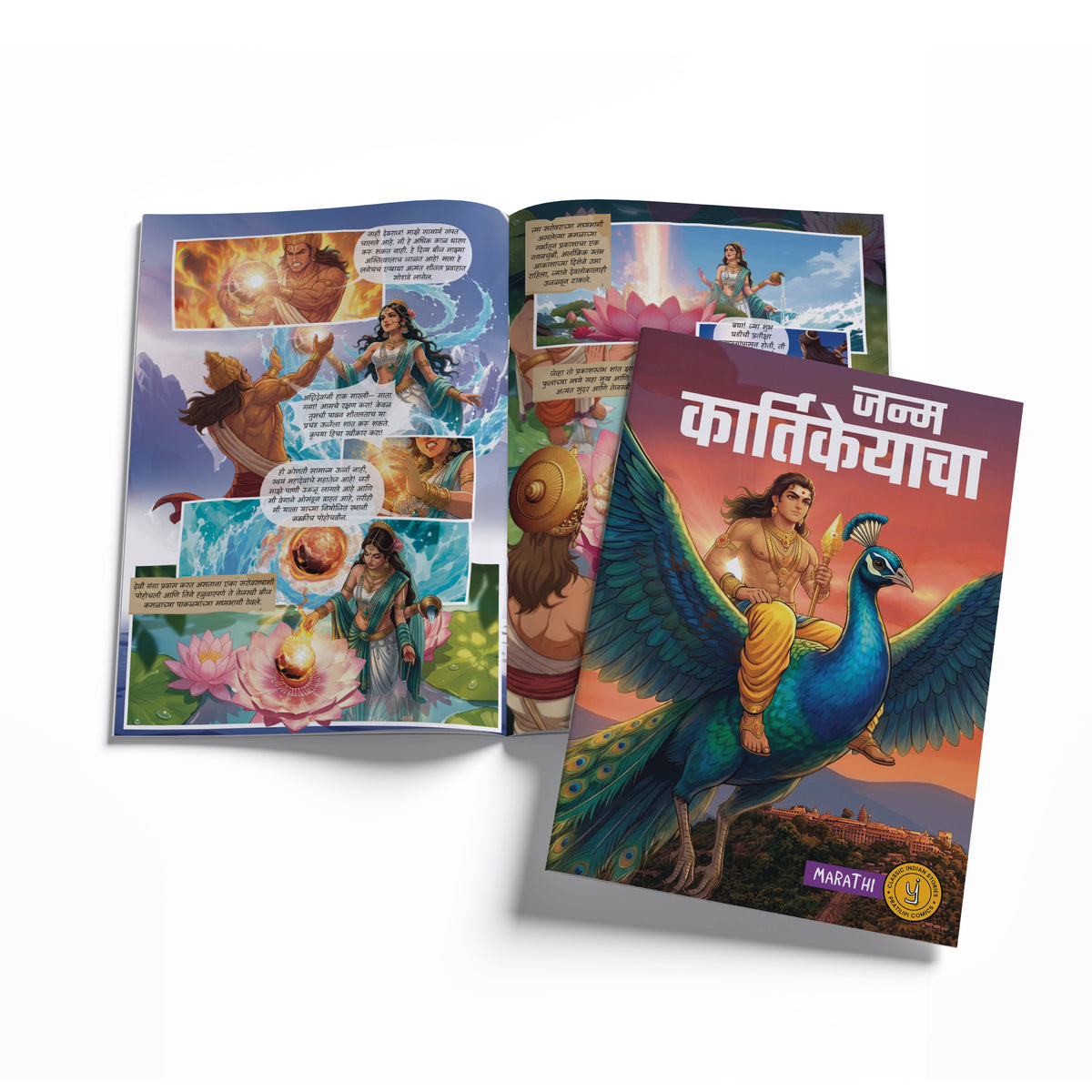 Stories of Gods (Marathi) - set of 15 comics